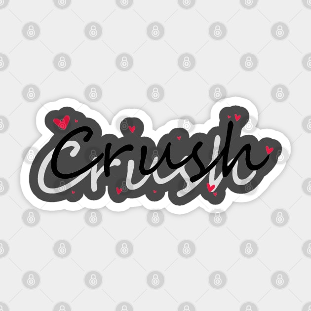 Crush Sticker by Heartfeltarts